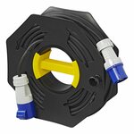 Carrete de cable compacto