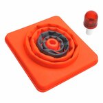 Pilon de seguridad plegable con iluminacion LED