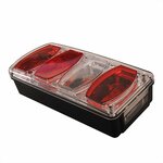 Luz trasera 6 funciones 222x100mm izquierda