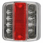 Luz trasera 4 funciones 98x105mm 14LED con conector EC de 5 pines