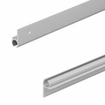 Riel para tienda de campana de aluminio 180 250 x 2 6 cm x12 piezas