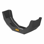 Guardabarros de plastico angular de 13 pulgadas
