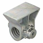 Bloque de husillo de soporte angular  M20 x diametro 15 mm adecuado para tuercas de plastico