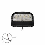 Luz de matricula 12 24V 70x42mm LED