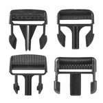 Juego de correas anti-tormentas 2x3M con clips
