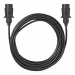 Cable alargador de 7 m con 2 conectores de 7 pines de PVC
