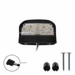 Luz de matricula 12 24V 70x42mm LED 2P. para 343871 72