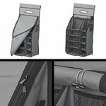 Organizador 14 compartimentos 40 x 78 x 26 cm con bolsillo con cremallera + keder de 7 mm