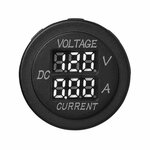 Voltimetro-amperimetro digital 6-30 V 0-10 A