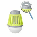 Camping-Lampara antiinsectos 2 en 1 recargable 8 8 x 12 5 cm
