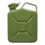 Bidon metalico verde de 5 l homologado por la ONU y TuV GS