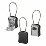 Caja fuerte para llaves con cerradura de combinacion y alambre de acero