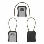 Caja fuerte para llaves con cerradura de combinacion y alambre de acero