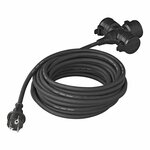Toma Schuko de 3 vias 10M 3x 1 5 mm²
