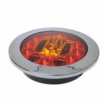 Piloto trasero 3 funciones 122mm 24LED cromado