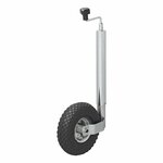 Rueda de nariz de 48mm  llanta de metal y neumatico de 260x85mm