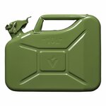Bidon metalico de 10 l  color verde  homologado por la ONU TuV GS