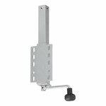 Soporte de quilla ajustable para remolque de barco 40 x 40 mm  extensible 385-535 mm  200 kg