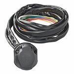 Kit cableado enganche remolque 13 pines PVC tipo Jaeger + cable 1 50M
