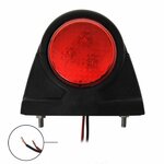 Luz de ancho 12 24V roja blanca 101x82mm LED