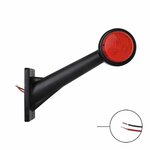 Luz de ancho 12 24V roja blanca 166x193mm LED derecha