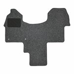 Alfombrilla para cabina de autocaravana Mercedes W907 Sprinter con traccion trasera y freno de mano a partir de 2018