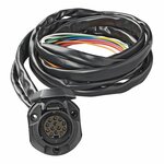 Juego de cables de remolque de 13 pines tipo PVC Jaeger + cable de 1 50 m