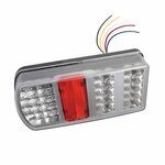 Luz trasera 5 funciones 225x105mm 43LED izquierda