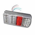 Luz trasera 5 funciones 225x105mm 43LED derecha