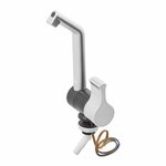 Grifo de agua fria Estilo 2000 12V diametro 20 mm niquel mate negro