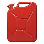 Bidon metalico rojo de 20 l con homologacion UN-TuV GS
