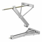 Soporte de esquina para caravana 450 kg 615 x 278 mm H:507 mm