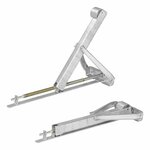Soporte de esquina para caravana 700 kg 605 x 260 mm H: 500 mm
