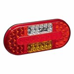 Luz trasera 6 funciones 323x134mm 54LED derecha