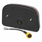 Luz trasera 6 funciones 240x150mm LED izquierda