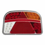 Luz trasera 6 funciones 240x150mm LED derecha