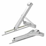Soporte de esquina para caravana 450 kg 663 x 278 mm H: 512 mm