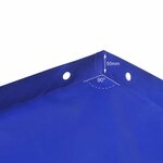 Funda de remolque con cordon elastico 2575x1345x50mm