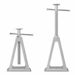 Juego de soporte de aluminio de 4 piezas