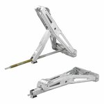 Soporte de esquina para caravana 1000 kg 605 x 280 mm H: 470 mm