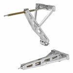 Soporte de esquina para caravana 750 kg 567 x 280 mm H: 495 mm