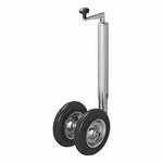 Rueda de doble punta de 48 mm con neumaticos macizos de PU 200 x 50 mm