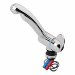 Grifo mezclador Estilo 3000 12V diametro 27 mm cano curvo