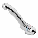 Grifo mezclador Estilo 3000 12V diametro 27 mm cano curvo