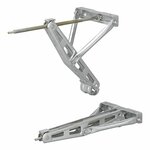 Soporte de esquina para caravana 1500 kg 619 x 280 mm H: 498 mm