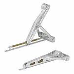 Soporte de esquina para caravana 1100 kg 597 x 280 mm H: 497 mm