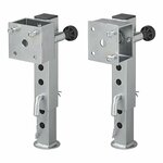Pata de apoyo 60x60 mm inclinable TL60 D85 SW19 345-445 mm 1300 kg