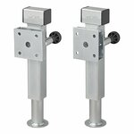 Pata de apoyo 60x60 mm inclinable SF60 D42 SW19 410-655 mm 1300 kg