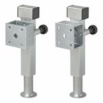 Pata de apoyo 60x60 mm inclinable SF60 D85 SW19 410-655 mm 1300 kg