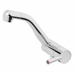 Grifo mezclador Trend A cano Style 3000 12V diametro 33 mm cromado